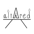 altAred LLC black and white logo